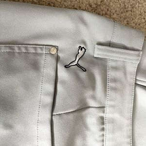 EXC! Puma Golf Dress Casual Pants Men's 36X34 GREY Mid Weight